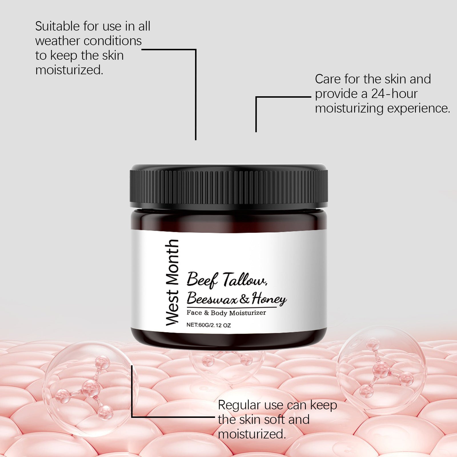 Grease Honey Moisturizing Cream Butter Honey