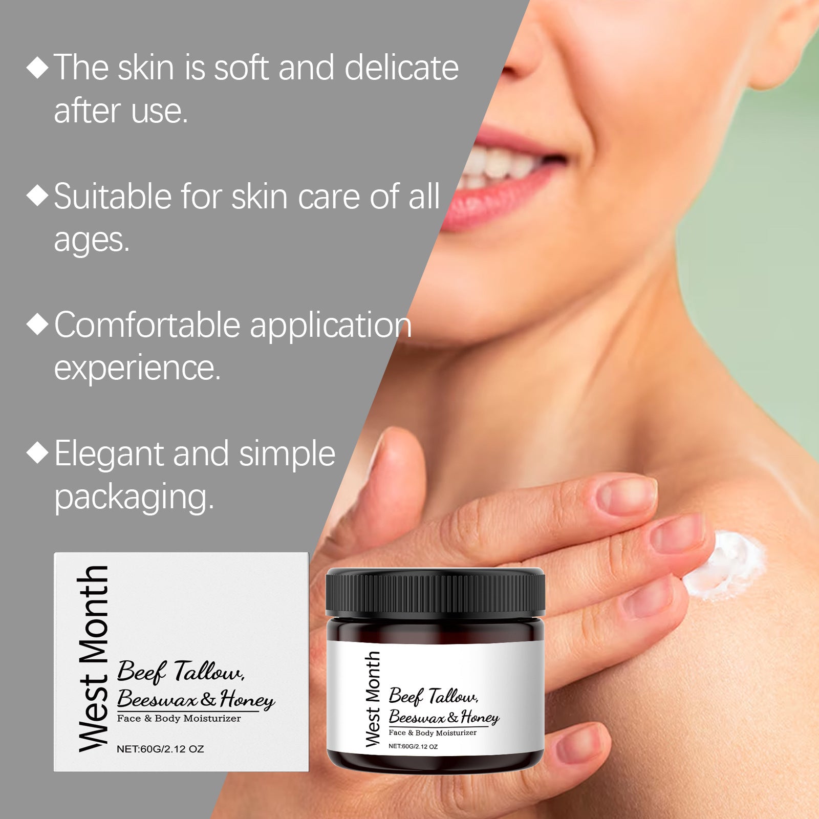 Grease Honey Moisturizing Cream Butter Honey